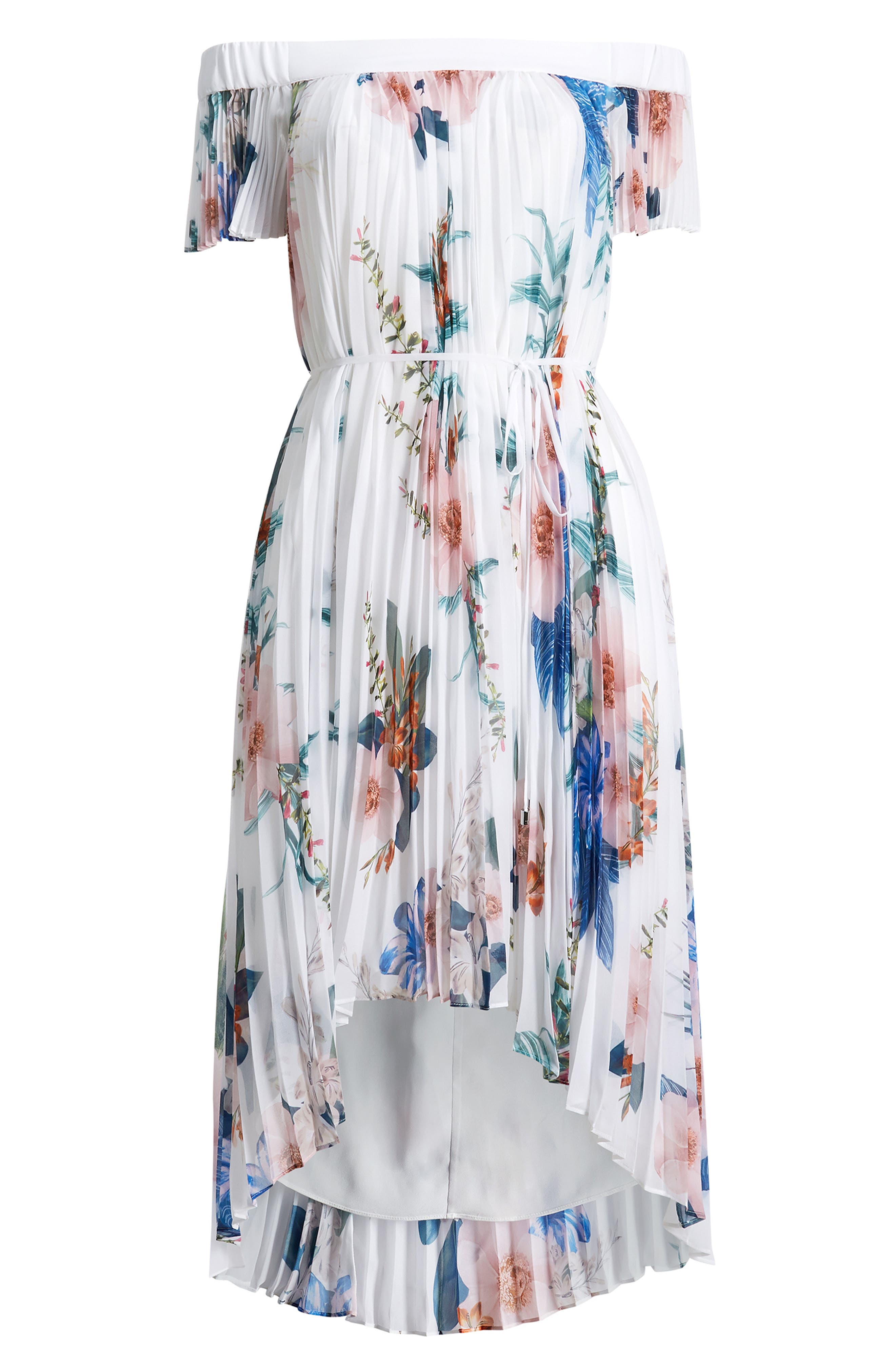 ted baker white off shoulder dress