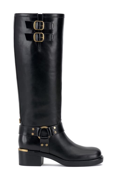 Shop Vince Camuto Kaydin Knee High Riding Boot In Black