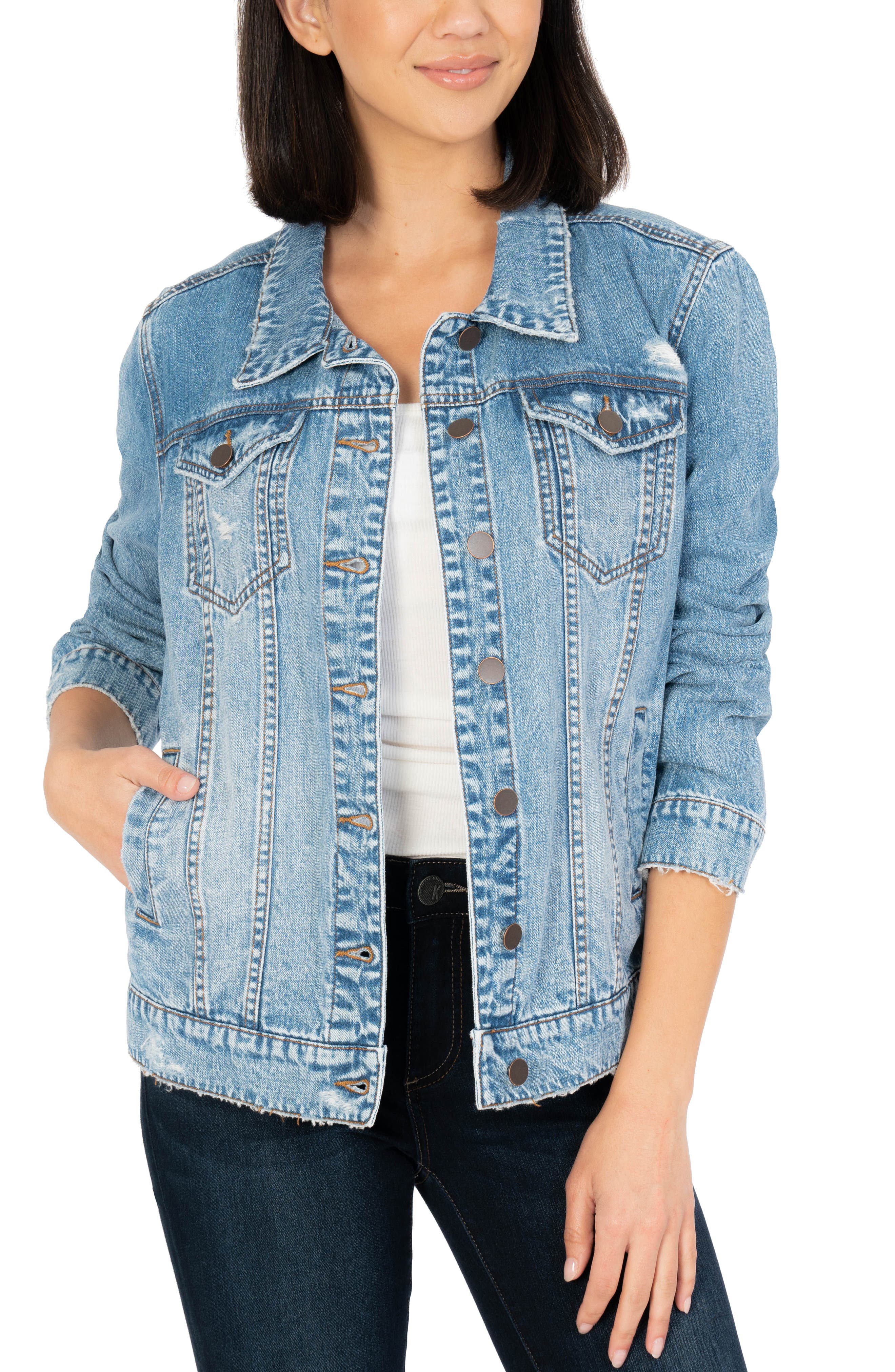 nordstrom topshop jean jacket