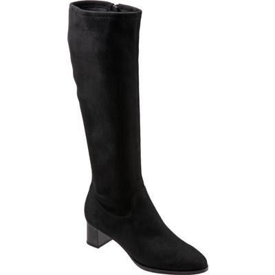 Trotters Kacee Boot Regular Calf- Black