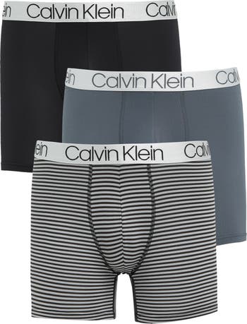 Calvin Klein 3-Pack Performance Boxer Briefs