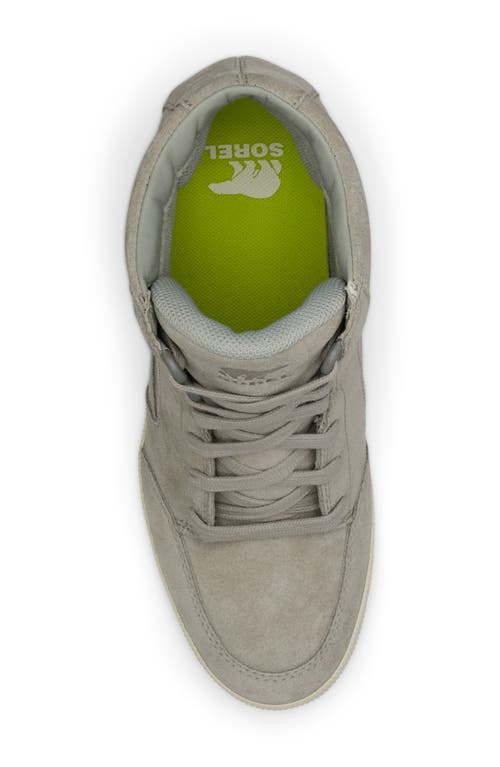 Shop Sorel Out N About Wedge Ii Shoe In Dove/quarry