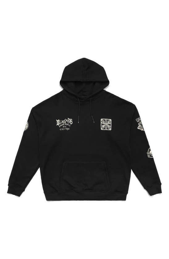 BLUECARATS THE GHOST RIDER COTTON GRAPHIC HOODIE