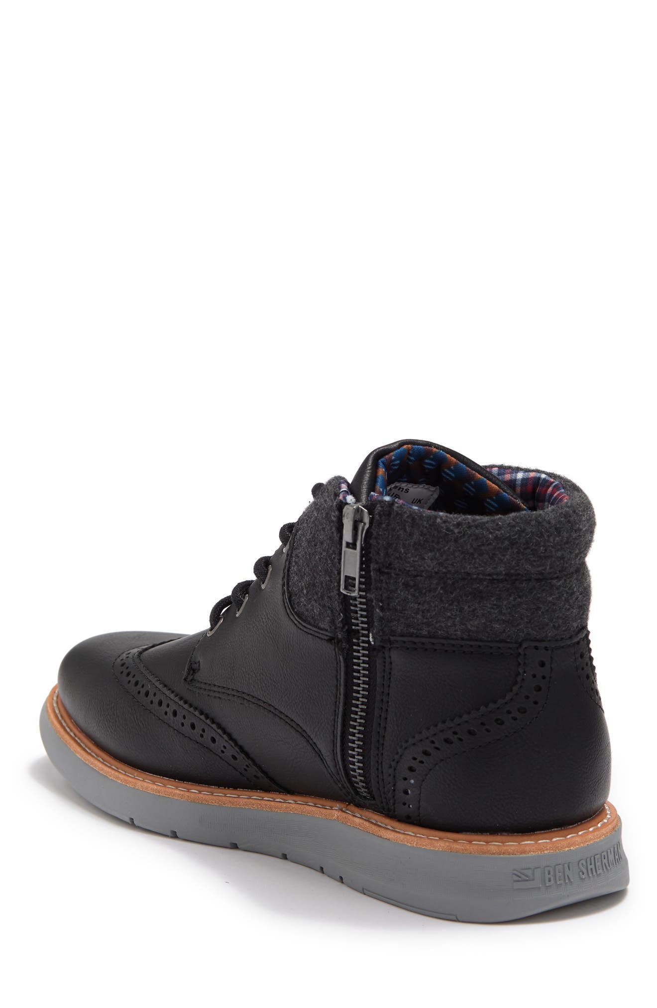 ben sherman wingtip boots