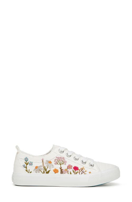 BLOWFISH FOOTWEAR BLOWFISH MALIBU VIVID FLORAL EMBROIDERED SNEAKER