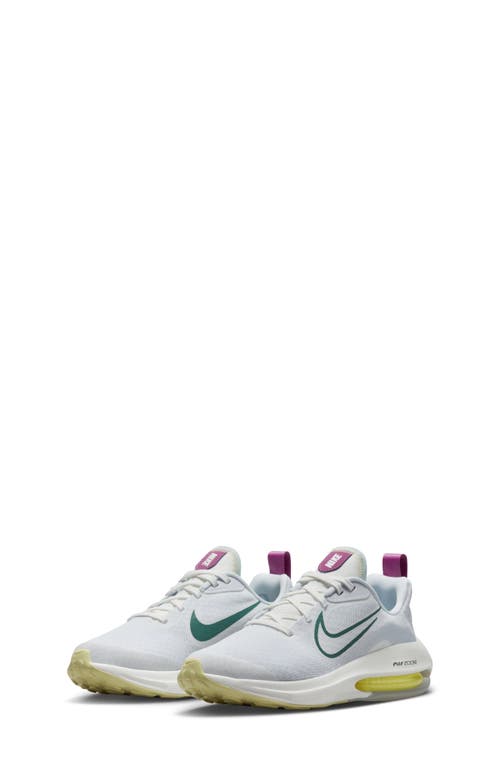 Nike Kids' Air Zoom Arcadia 2 Running Shoe in White/Fuchsia/Grey/Teal at Nordstrom, Size 7 M