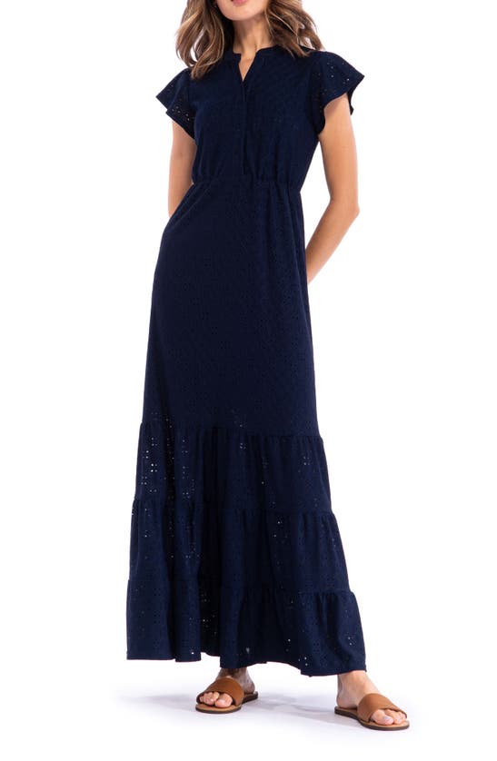 chinese dress ladies B Collection by Bobeau Wanda Ruffled-Strap Maxi Dress  DGFOutlet
