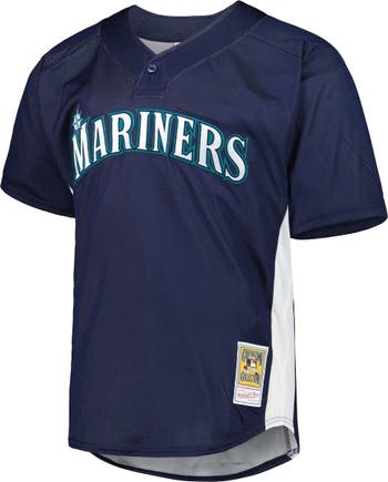 Ken Griffey Jr. Seattle Mariners Mitchell & Ness Cooperstown Collection  Mesh Batting Practice Jersey - Navy