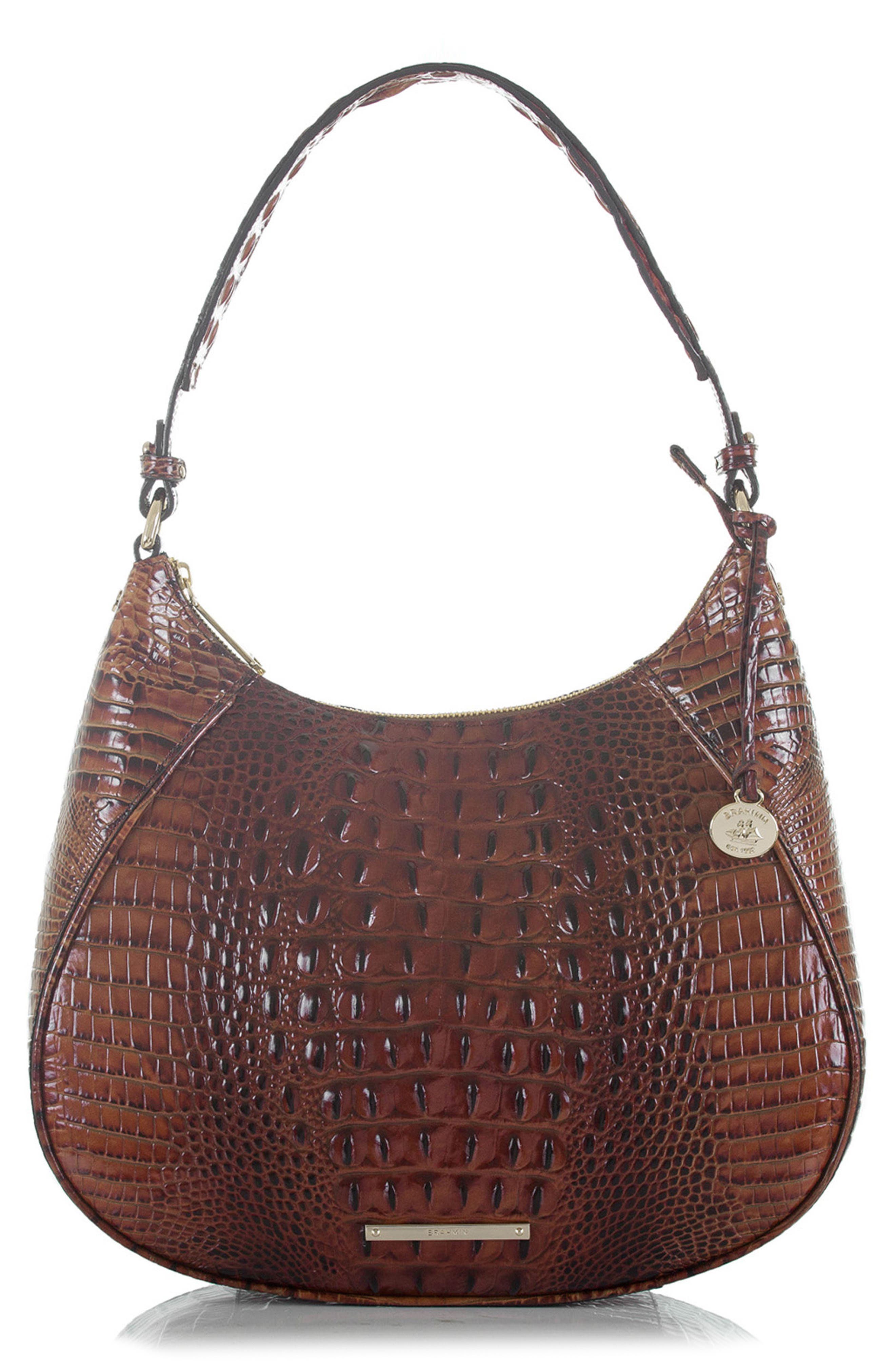 UPC 749034266906 product image for Brahmin Melbourne Amira Shoulder Bag - Brown | upcitemdb.com