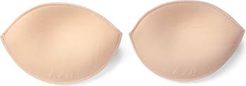 NWT Fashion Forms Women's Water Wear Push-Up Pads TR104 A/B Nude Beige
