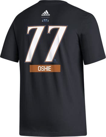 Men's Adidas TJ Oshie Black Washington Capitals Reverse Retro 2.0 Name & Number T-Shirt Size: Small