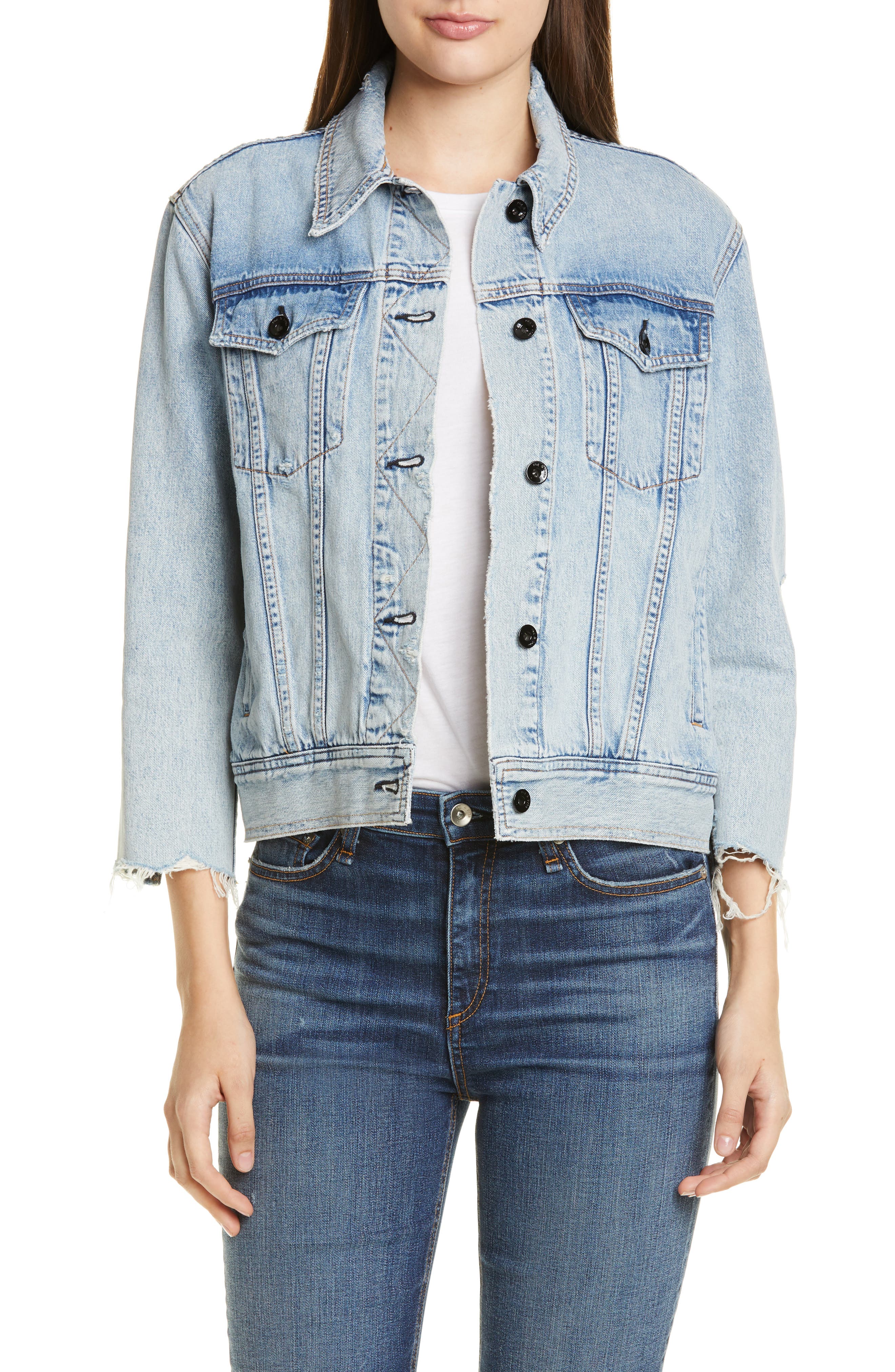 rag and bone oversized denim jacket