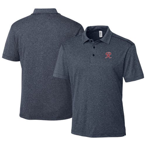 Men's Cutter & Buck Heather Navy Tacoma Rainiers Clique Charge Active Polo