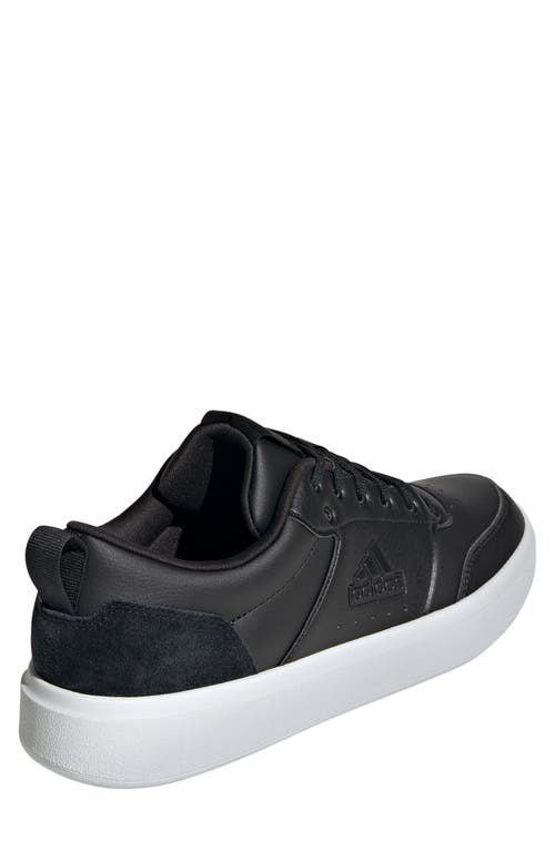 Shop Adidas Originals Adidas Park St. Tennis Sneaker In Black/black/white