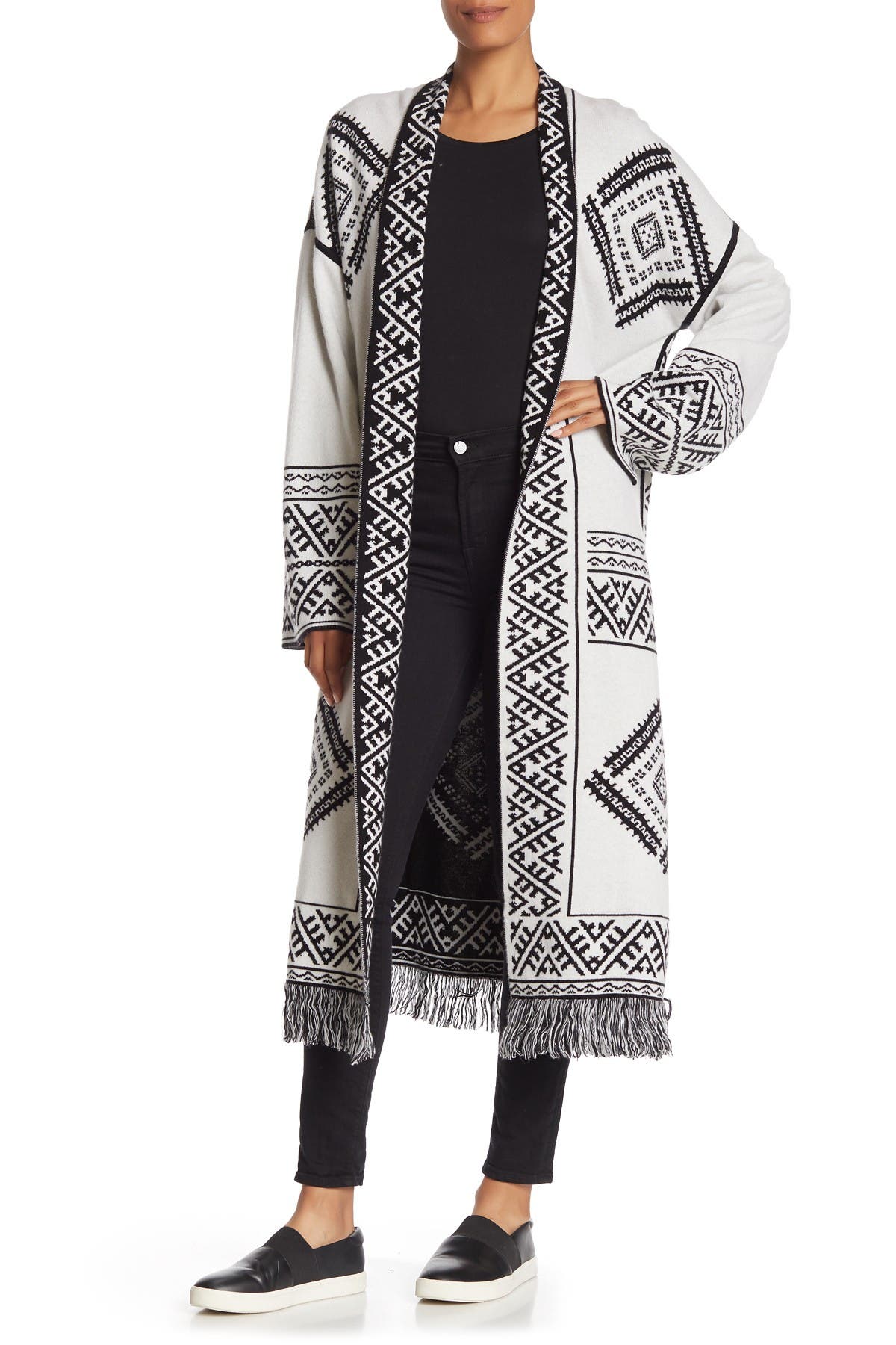 360 cashmere long cardigan