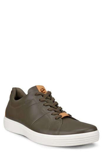 Ecco Soft Classic Sneaker In Tarmac/lion