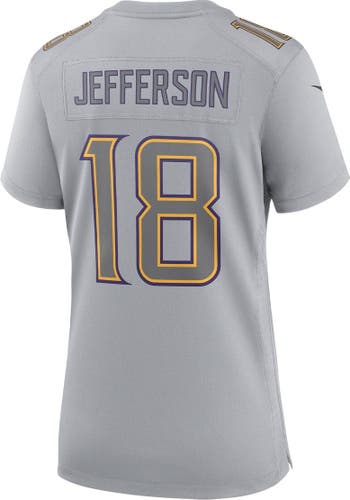 Youth Nike Justin Jefferson Purple Minnesota Vikings Alternate Game Jersey