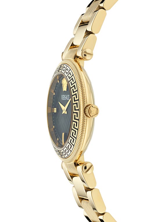 Shop Versace Reve Bracelet Watch, 35mm In Ip Yellow Gold