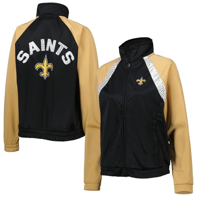 Women's G-III 4Her by Carl Banks White/Black New Orleans Saints