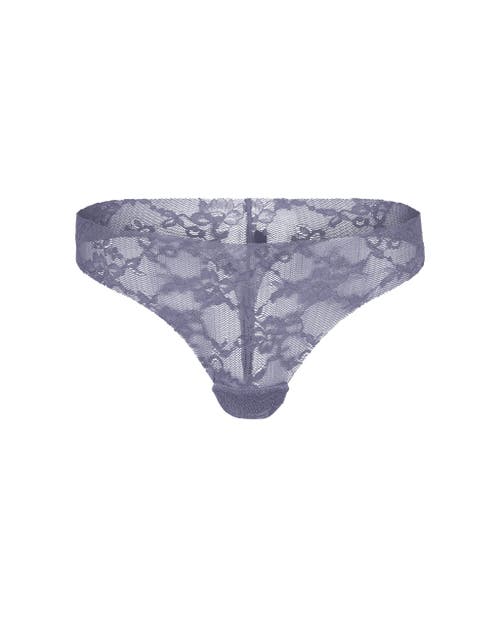 Adore Me Remi Thong Panties In Dark Grey