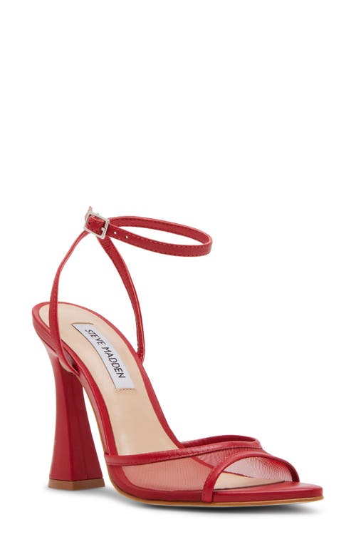 STEVE MADDEN STEVE MADDEN BEKI ANKLE STRAP POINTED TOE SANDAL 