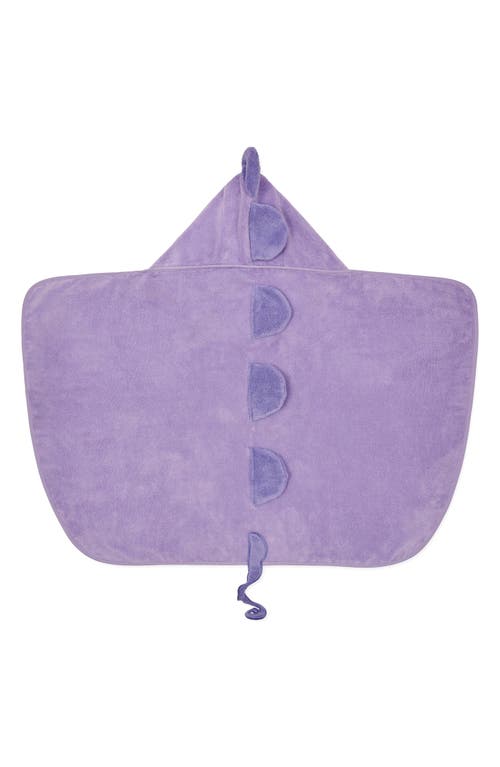 Shop Mori Kids' Hooded Towel In Lilac