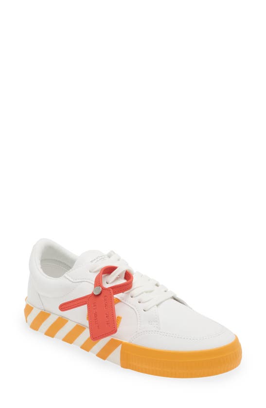 Off-White Vulcanized c/o Virgil Abloh White & Red Low Top