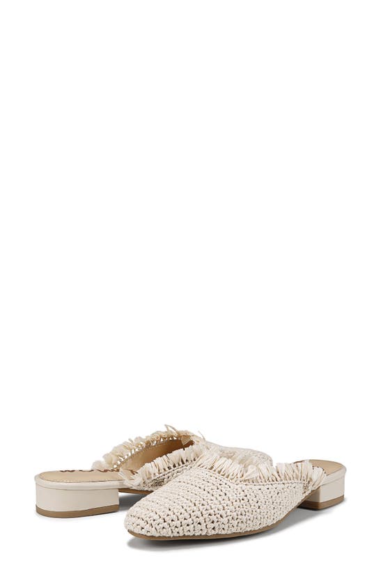 Shop Sam Edelman Reeta Mule In Off White