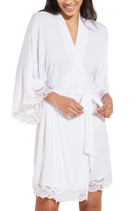 Sahara Bridal Robe Set - White