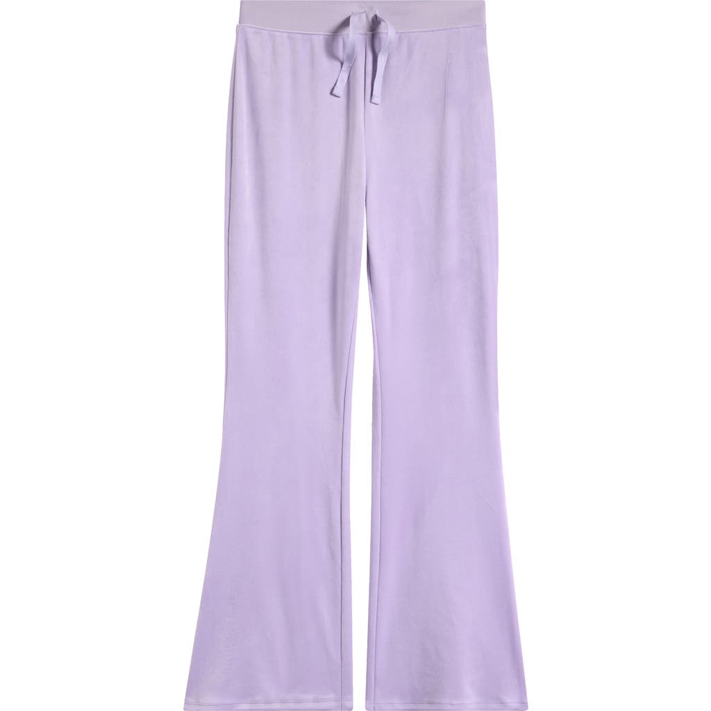 NORDSTROM NORDSTROM KIDS' VELOUR FLARE SWEATPANTS