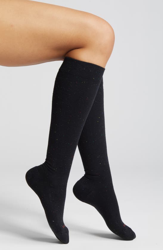 Shop Comrad Nep Compression Knee High Socks In Galatic Black