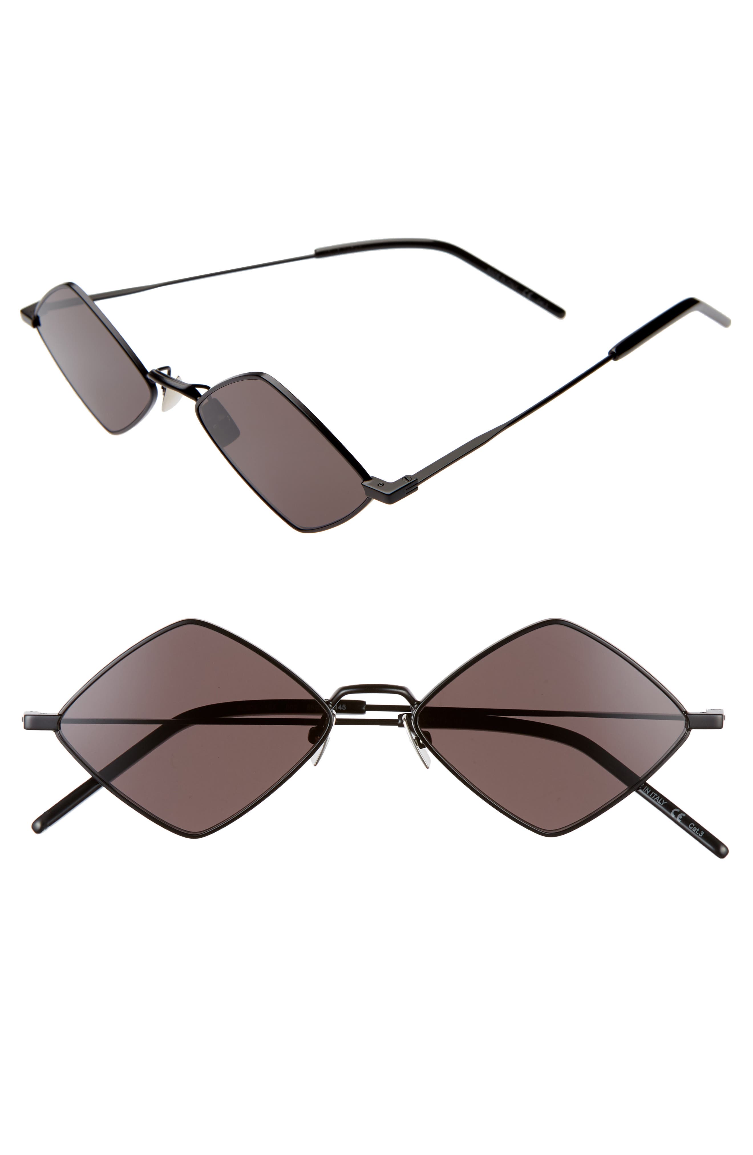 Saint Laurent 55mm Diamond Shaped Sunglasses Nordstrom
