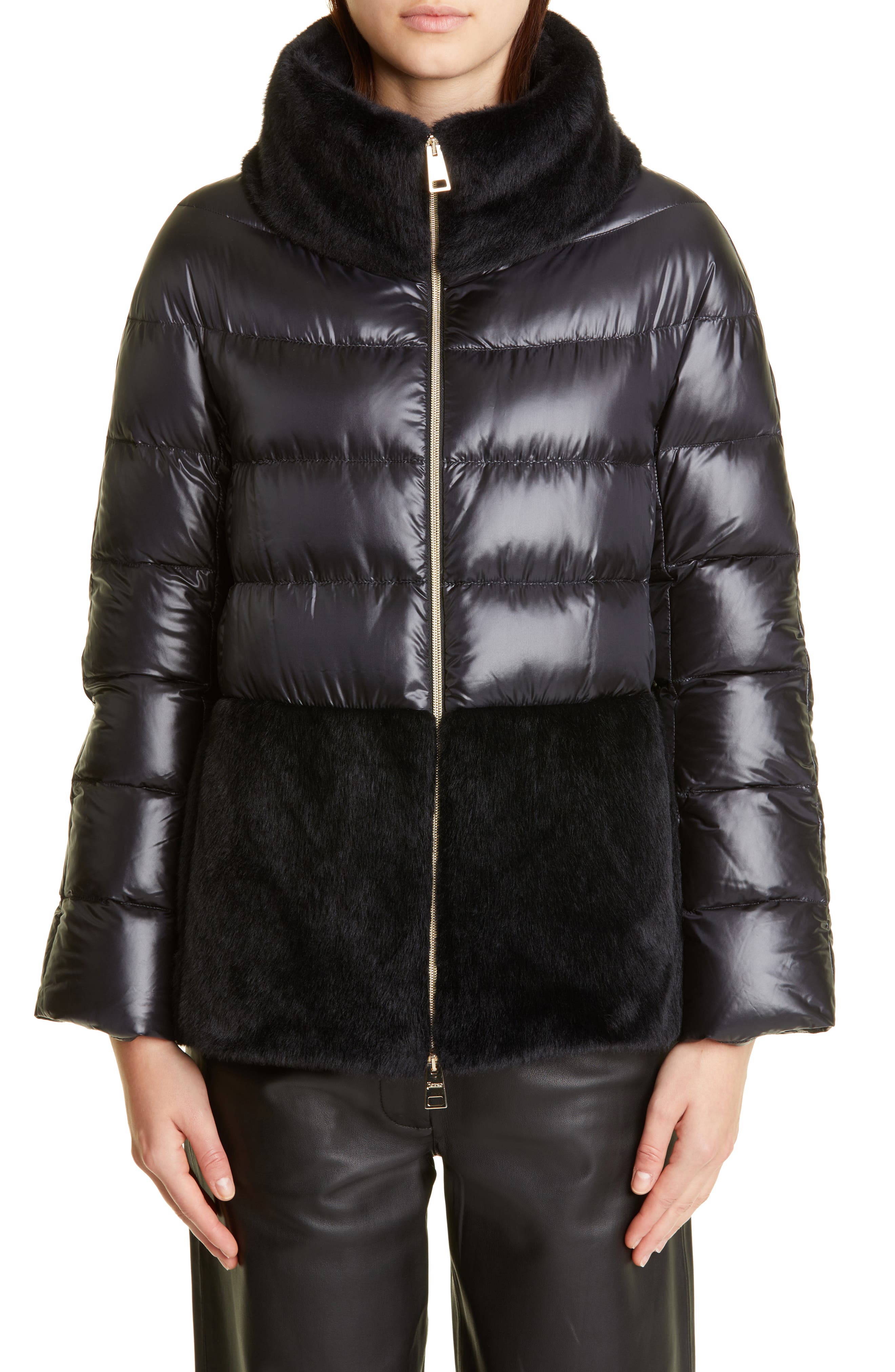 Womens Coats Herno Coats Save 62% Herno Synthetic Coats Black 