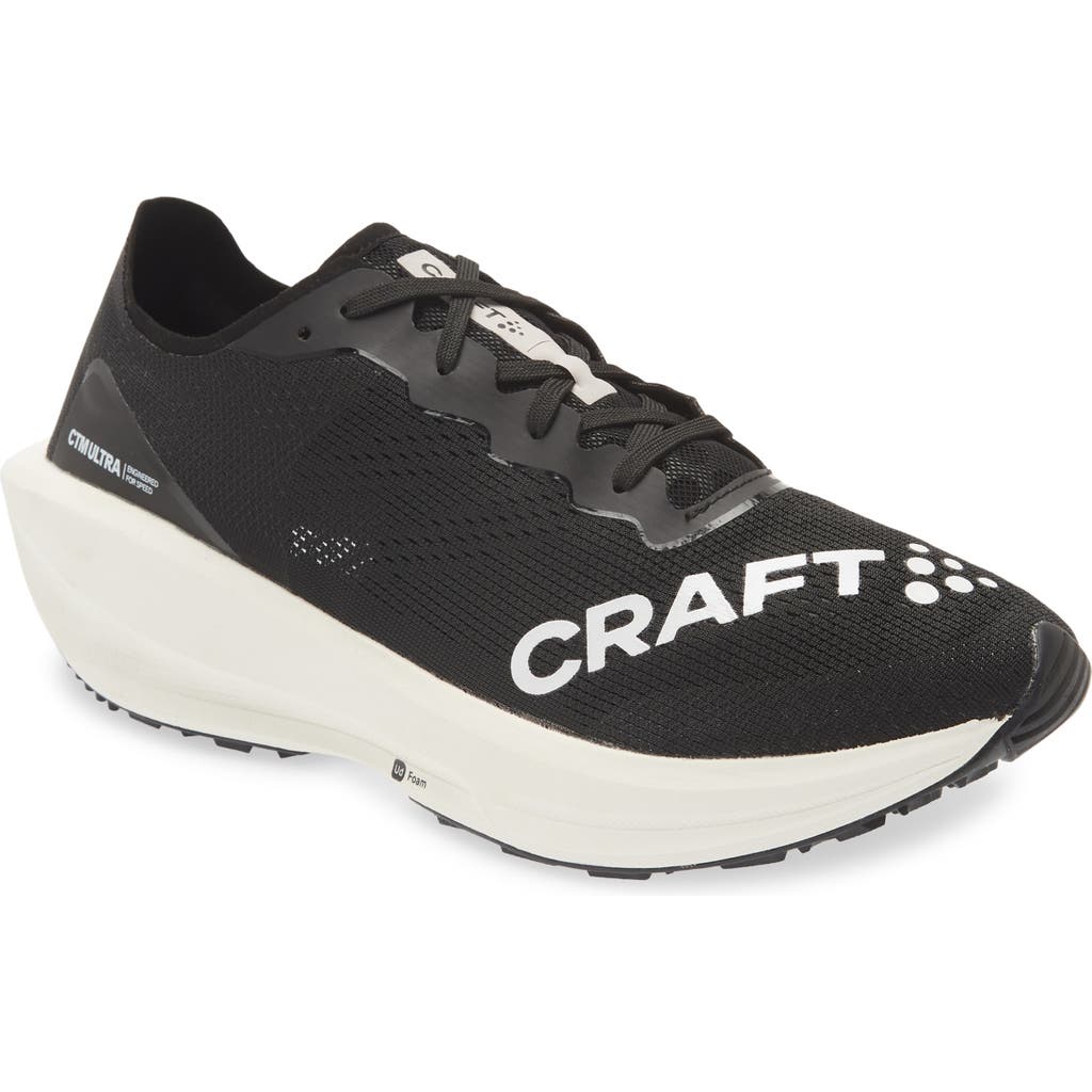 Craft Ctm Ultra 2 Running Sneaker In Black/white
