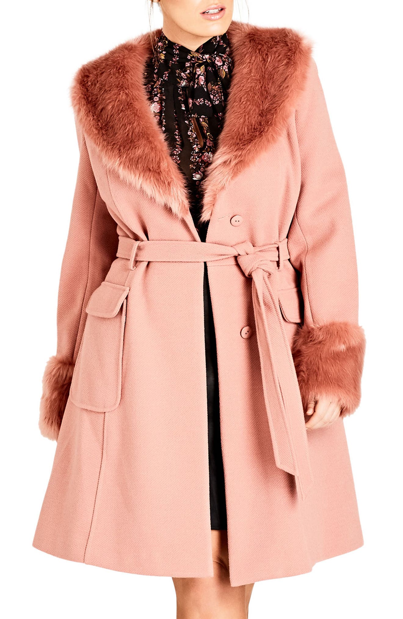blush peacoat