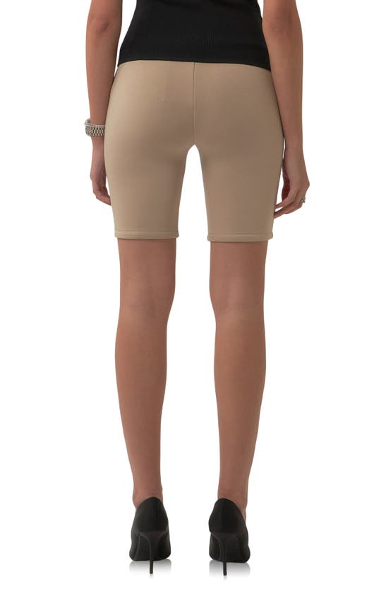 Grey Lab Bike Shorts In Taupe