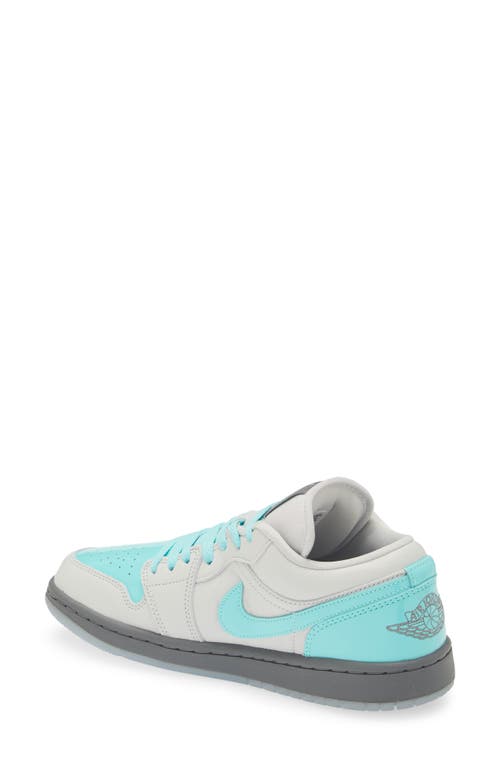 Jordan Air 1 Low Se Basketball Sneaker In Photon Dust/green/anthracite