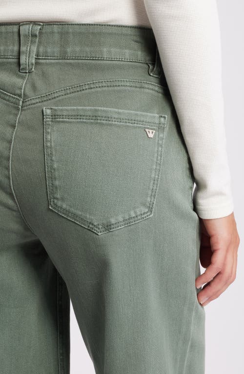 Shop Wit & Wisdom 'ab'solution High Waist Wide Leg Jeans In Agave