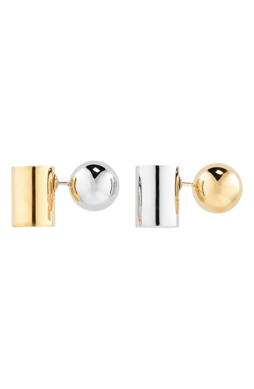 JACQUEMUS JACQUEMUS LES BOUCLES PERLINA MISMATCHED EAR JACKETS