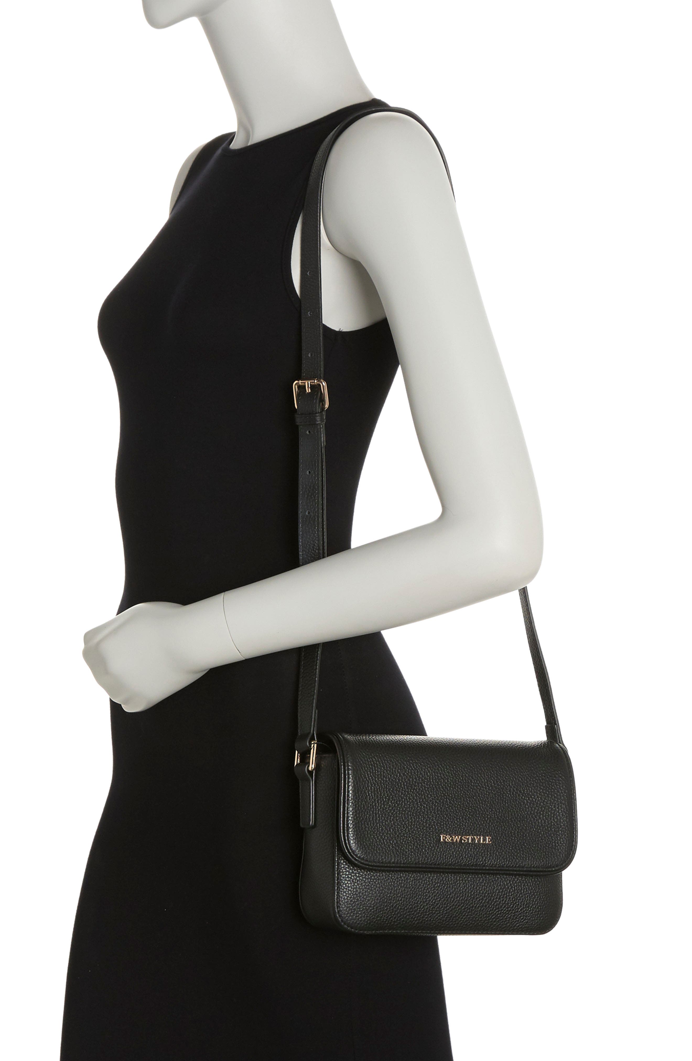 F&W Style Roxy Leather Shoulder Bag Nordstromrack