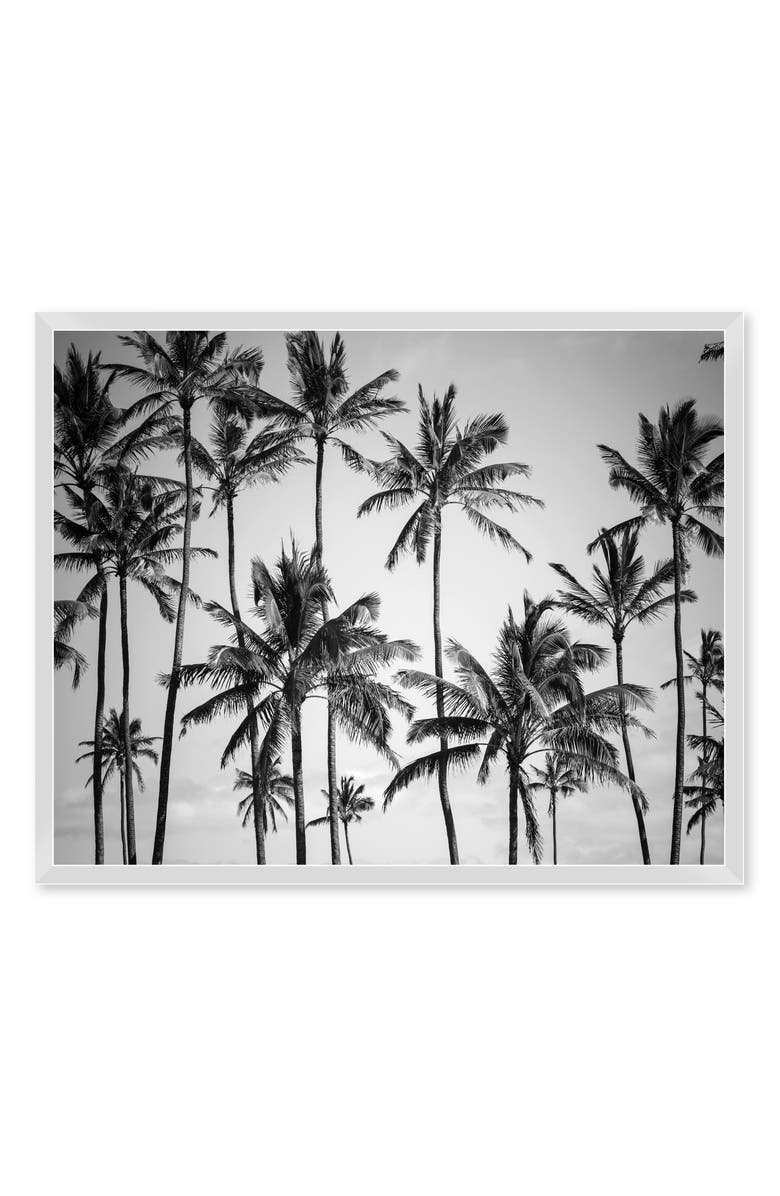 NEW ERA STUDIOS Palm Heaven I Framed Wall Art, Main, color, MULTI