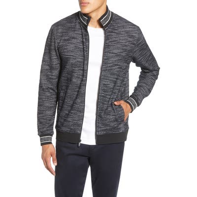 Vince Camuto Varsity Zip Sweater, Blue