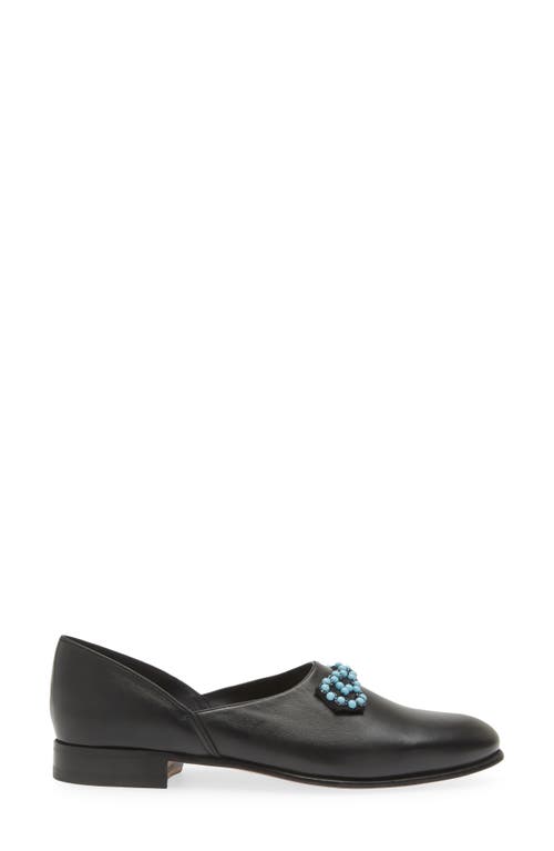 Shop Bode Bowtie House Shoe In Black