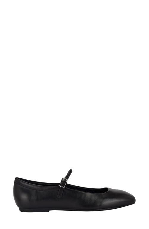 Calvin Klein Emery Mary Jane Flat In Black