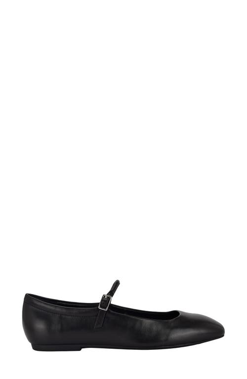 Shop Calvin Klein Emery Mary Jane Flat In Black