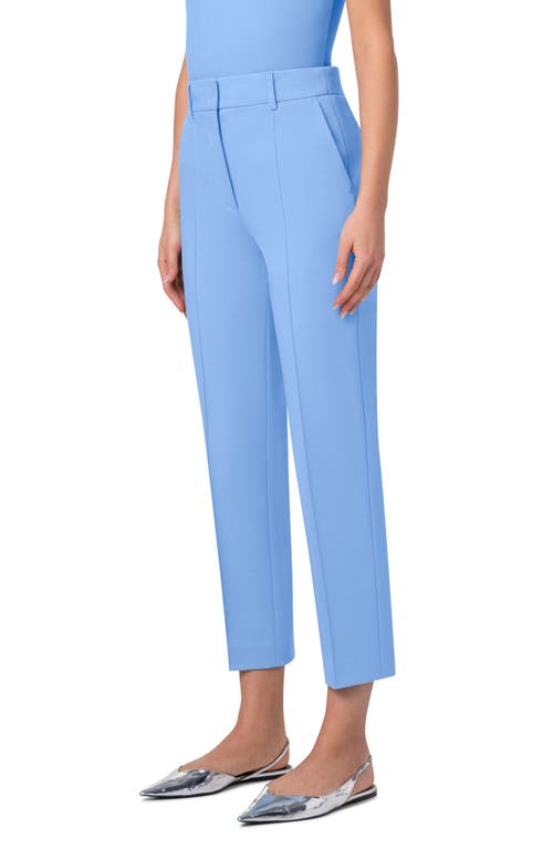 Shop Akris Punto Ferry Pintuck Signature Jersey Pants In Sky