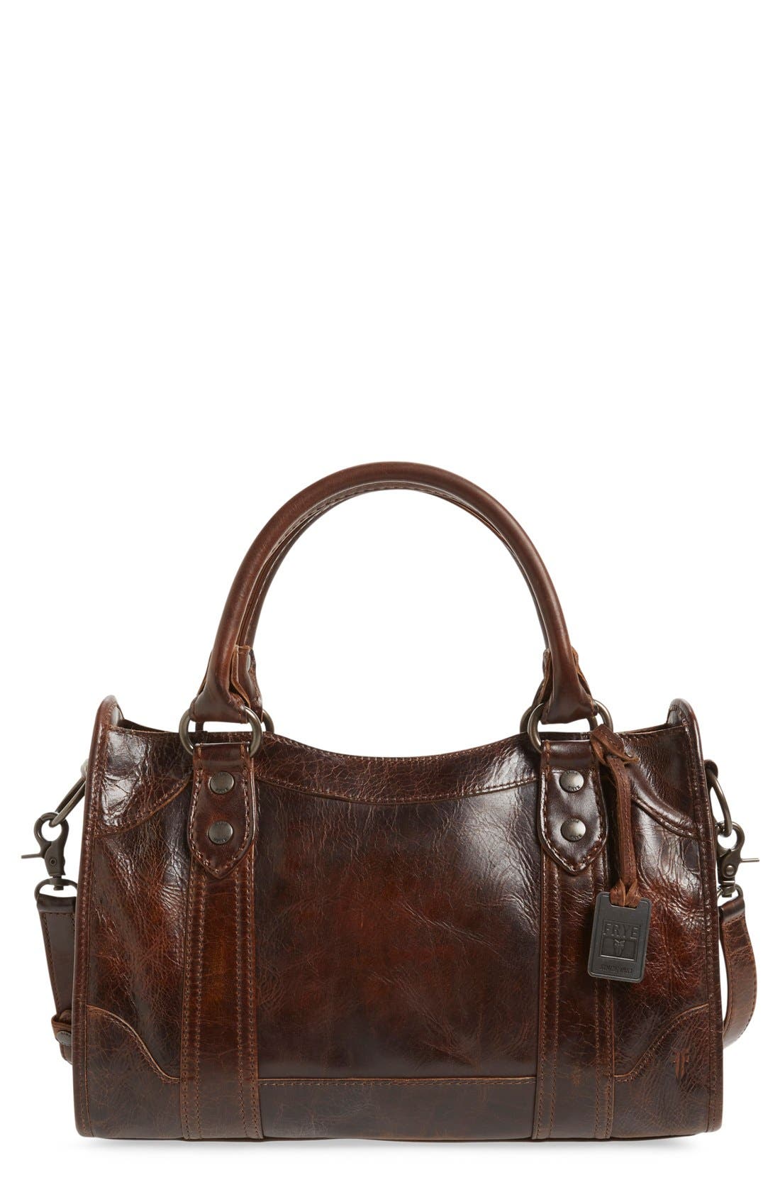 UPC 888542312276 product image for Frye 'Melissa' Washed Leather Satchel - Brown | upcitemdb.com