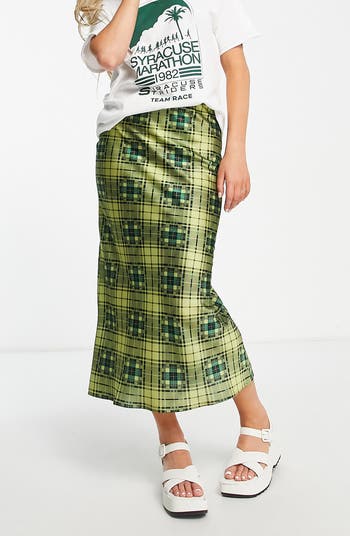 Plaid skirt outlet topshop