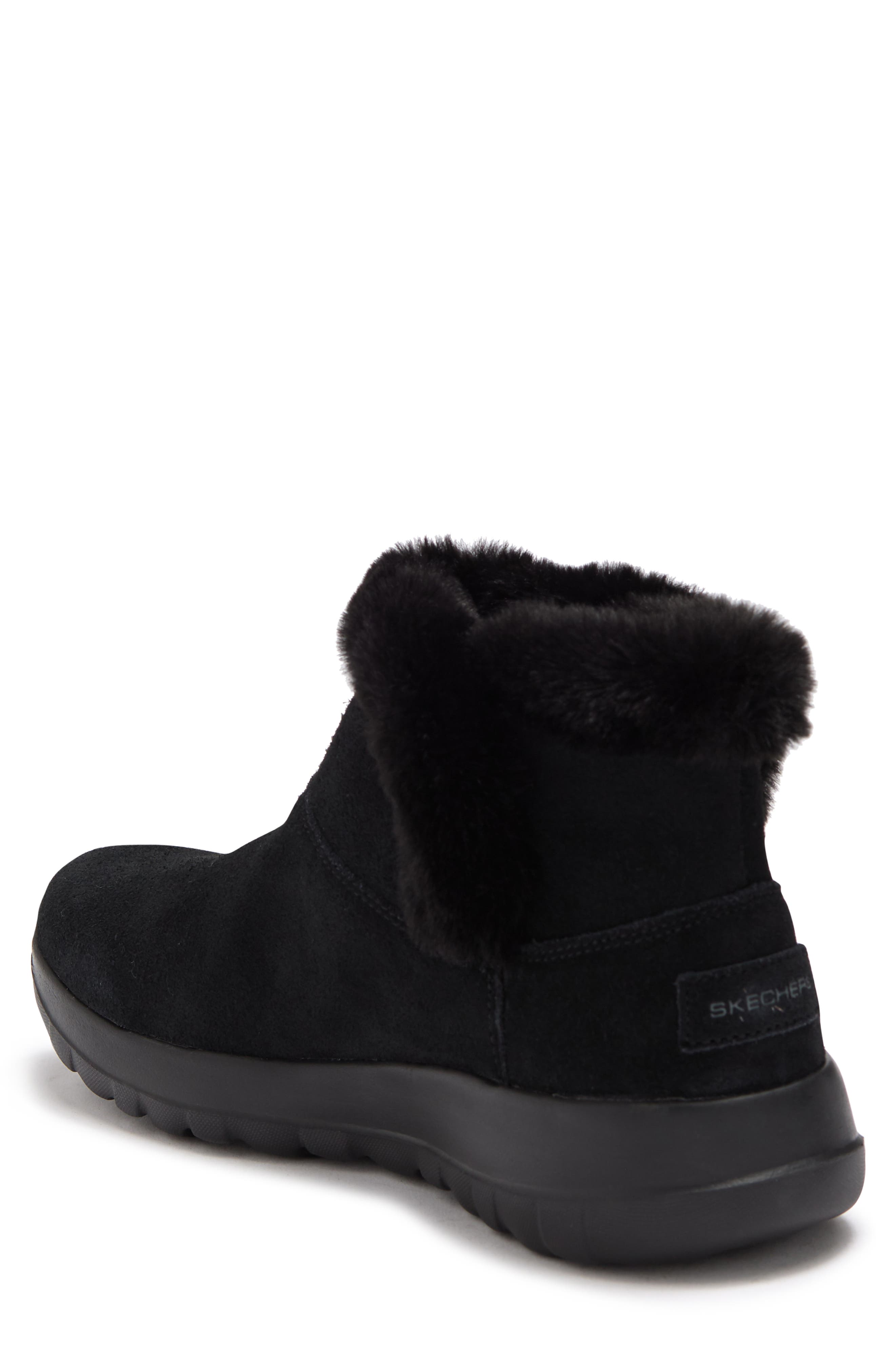 skechers boots fur lined