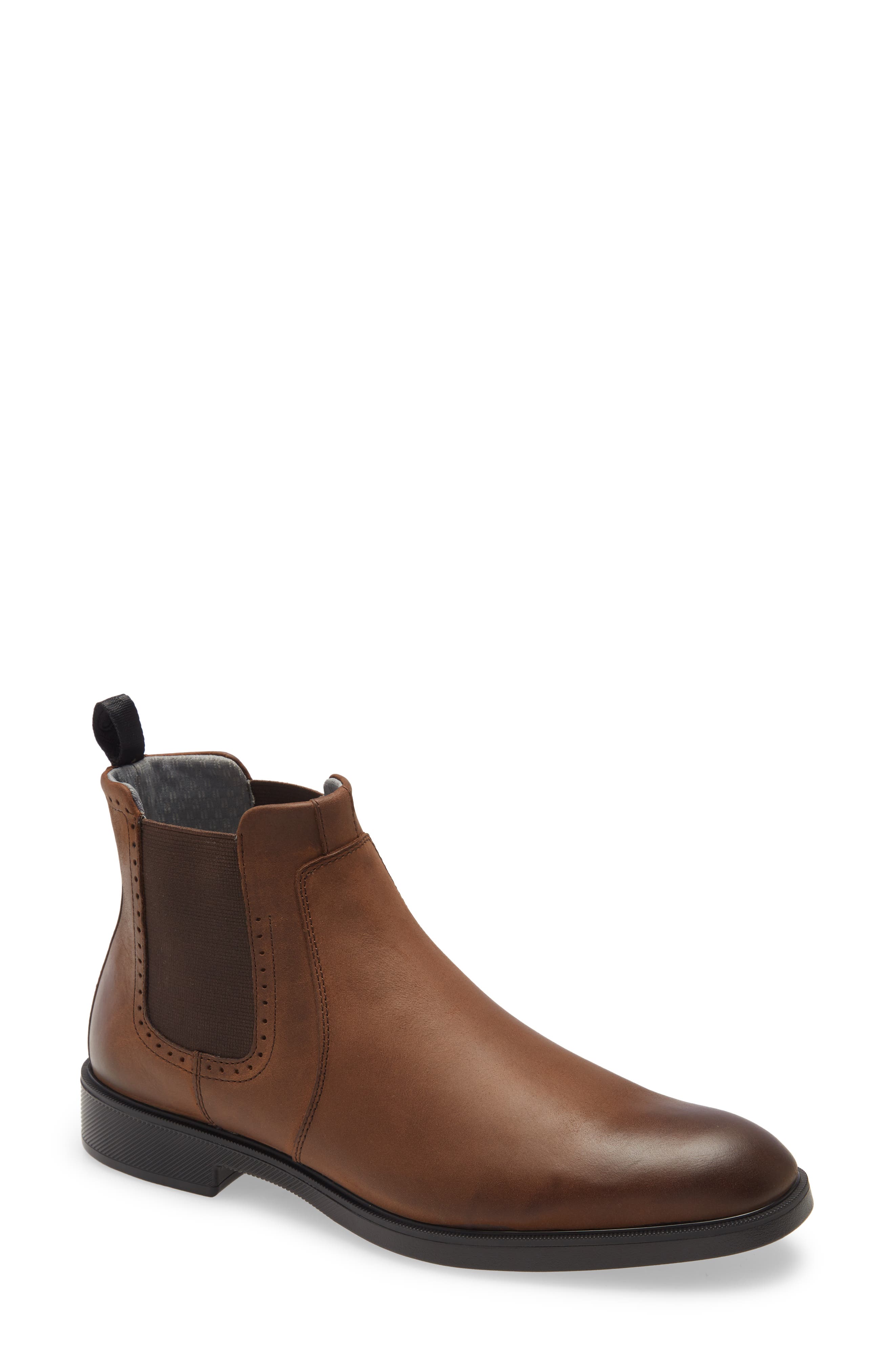 mens tan leather chelsea boots